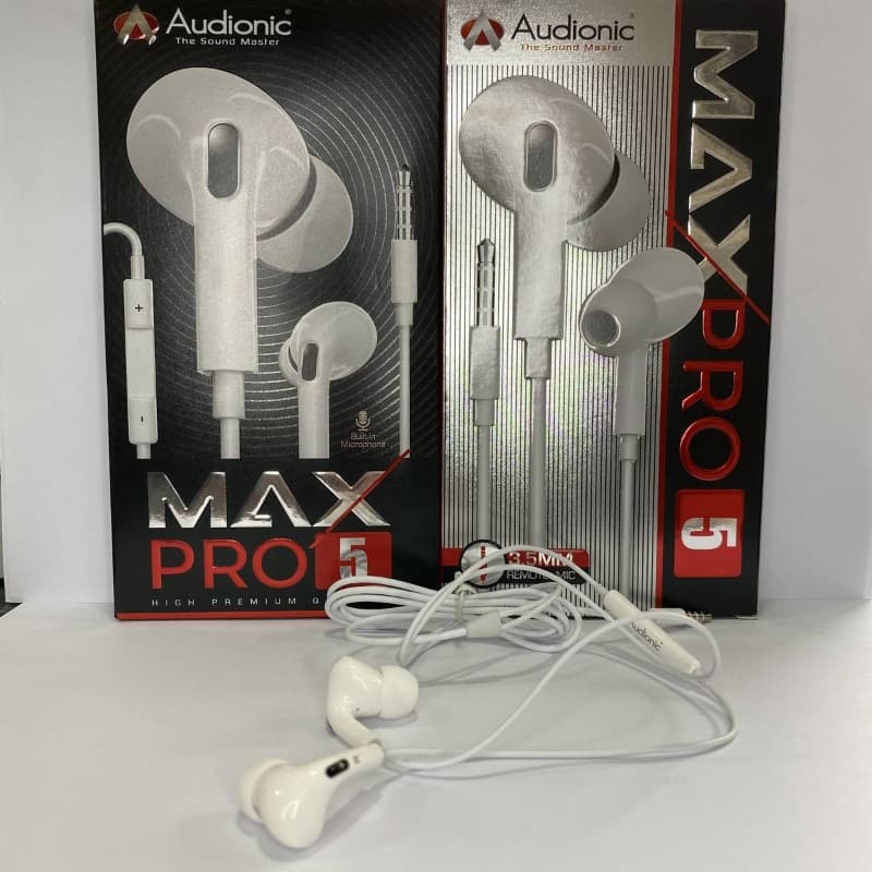 Audionic MAX Pro 5 HiGH Premium Quality Handsfree