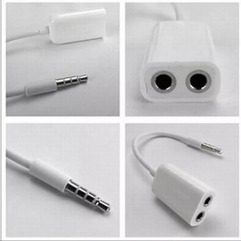 2 in 1 or Dual Handfree jack 3.5 mm