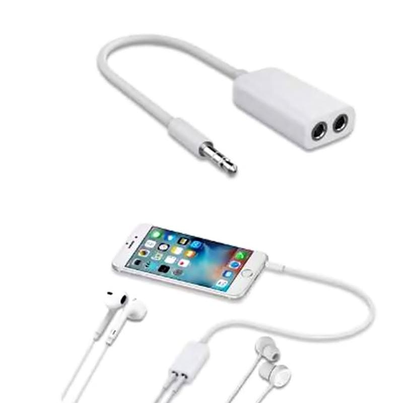 2 in 1 or Dual Handfree jack 3.5 mm