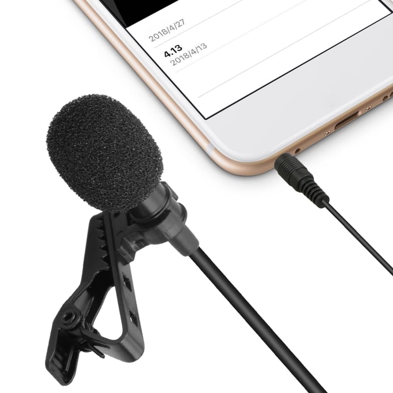 Sony ECM X7 BMP Electret Condenser Lapel Microphone