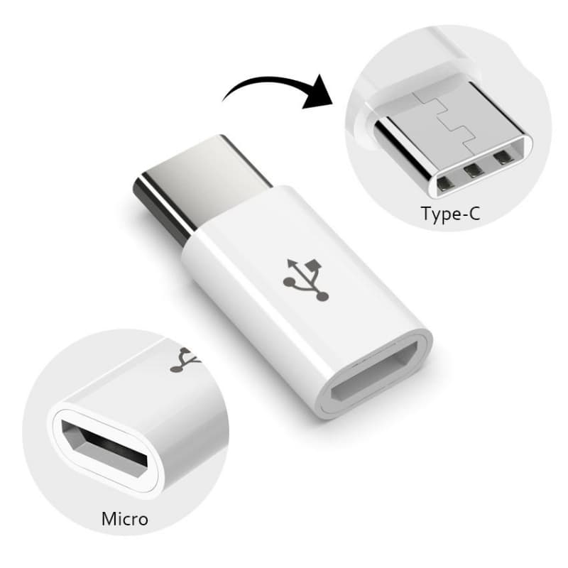 Micro USB to Type-C Mini Adapter