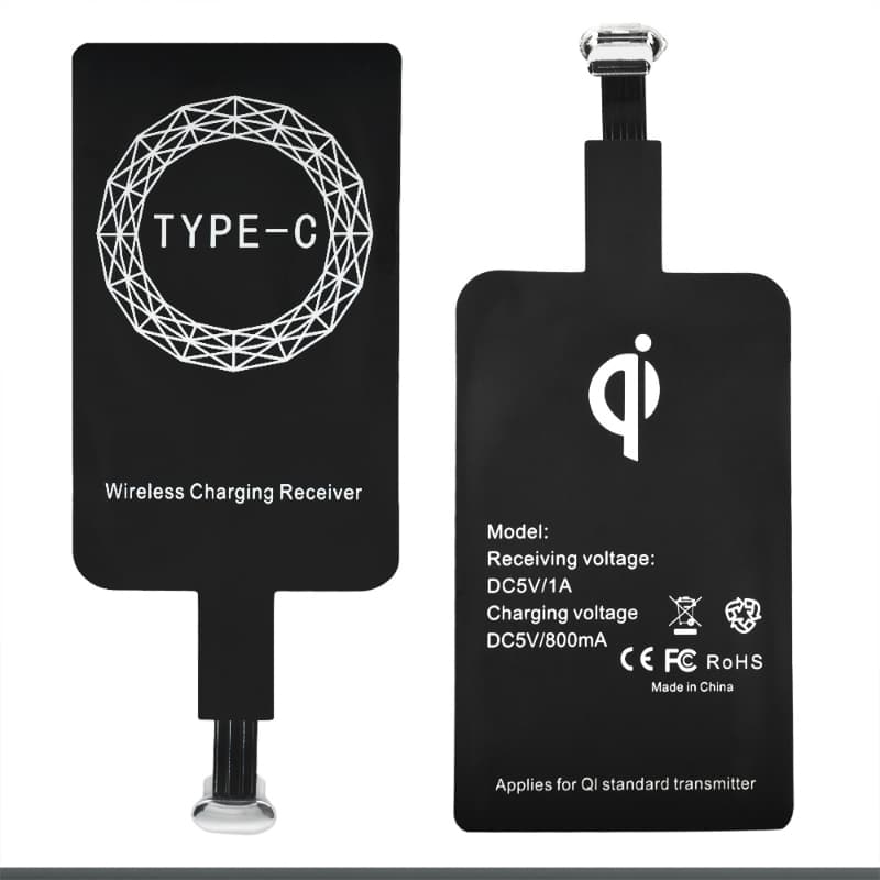 Type C Qi Wireless Charger Receiver (5V)