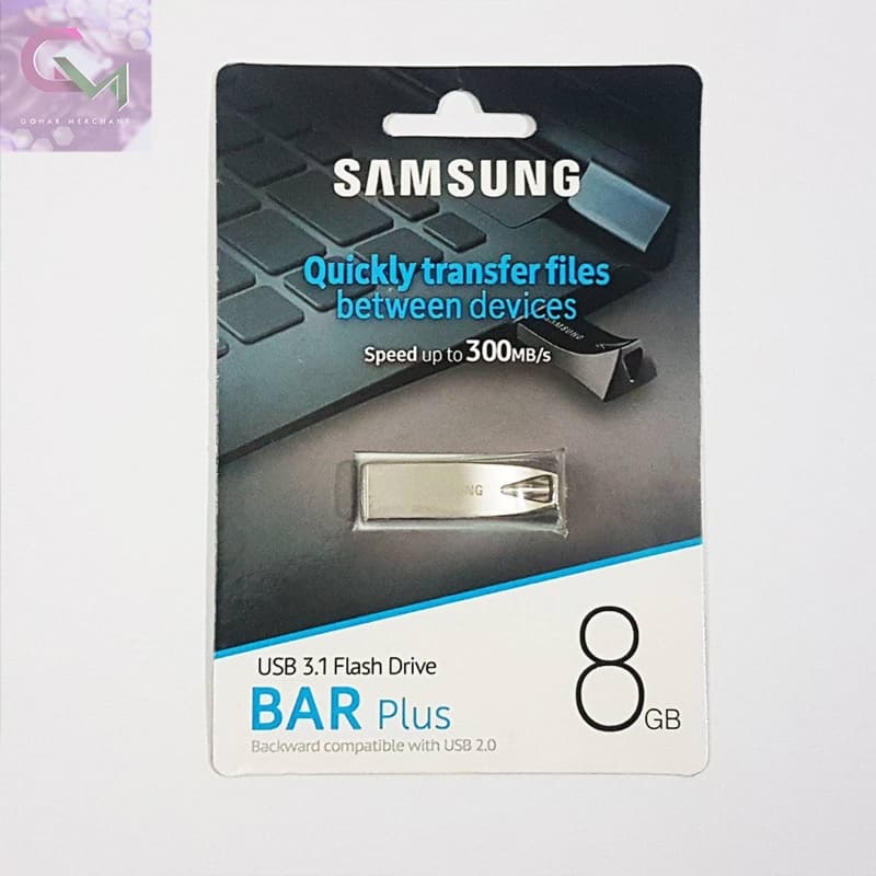 Samsung 8GB Bar Plus USB 3.1 Flash Drive with 5 Month Warrenty