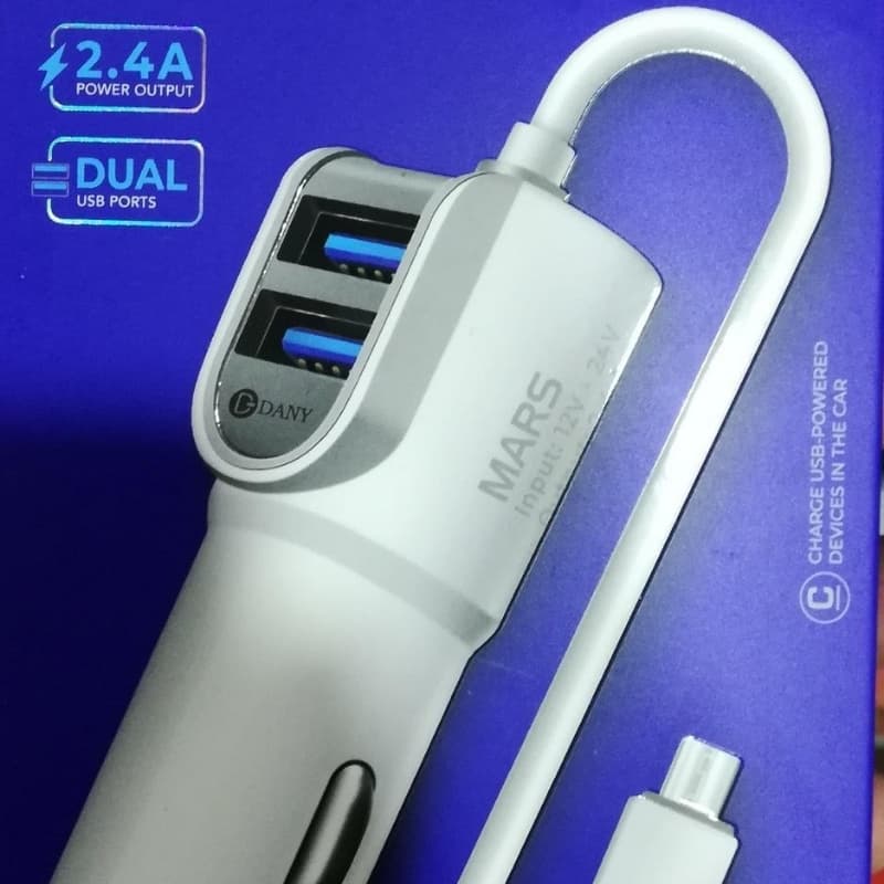Dany Mars M-90 Car charger (2.4A)