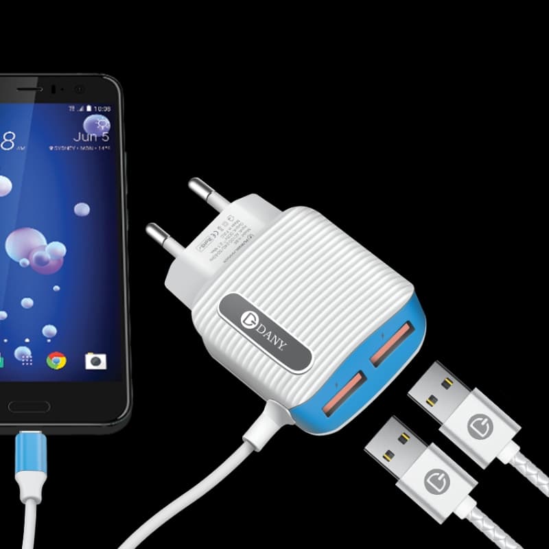 Dany H-86 Charger-Dual charging port (2.1A)