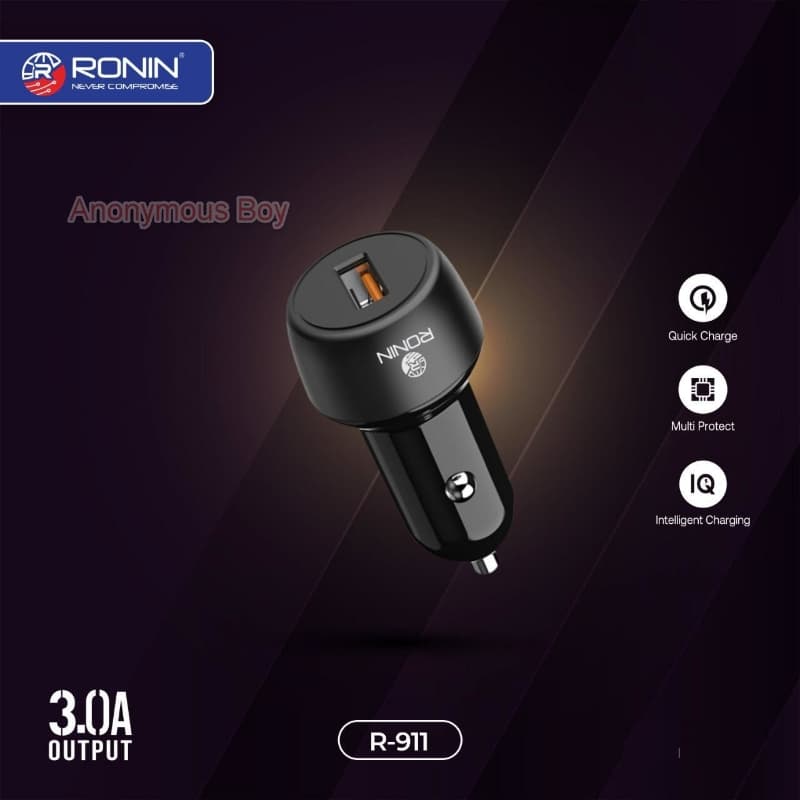 Ronin R-911 3 USB Car charger (3.0A)