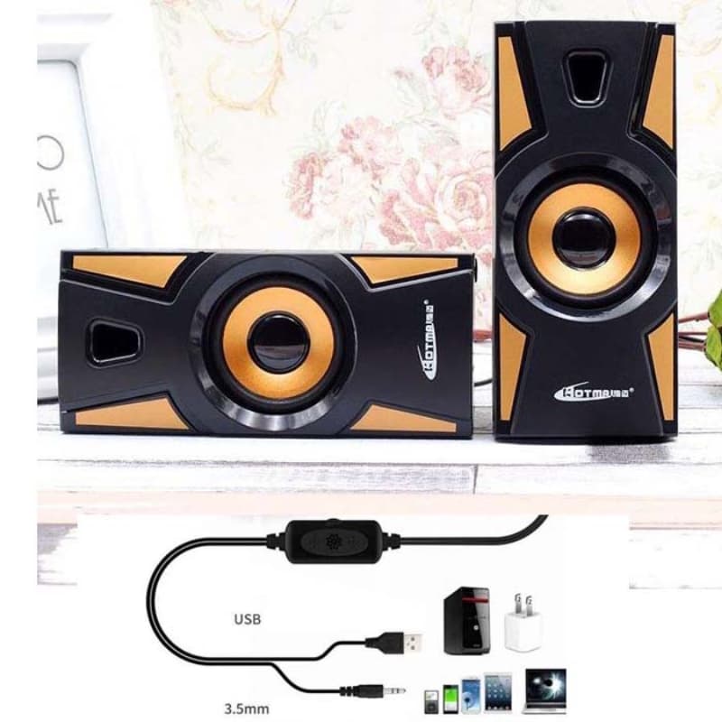 HT-09A HotMai Best Soundb2.0 Multimedia USB Speaker