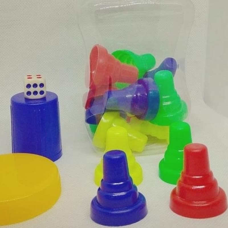 Box Of Ludo Tokens - Pieces - Goti