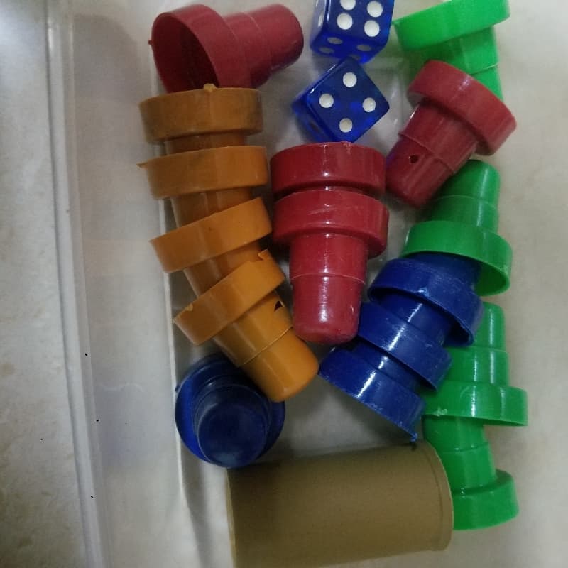 Box Of Ludo Tokens - Pieces - Goti