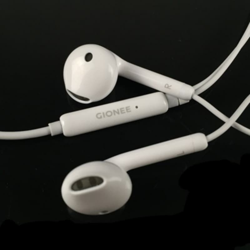 GIONEE Handsfree Earphone Headset Earpods 3.5mm - White ORIGINAL GIONEE HAN