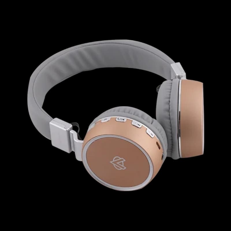 AUDIONIC BLUEBEATS B-888 WIRELESS HEADPHONES BLACK BLUETOOTH COMFORT FIT