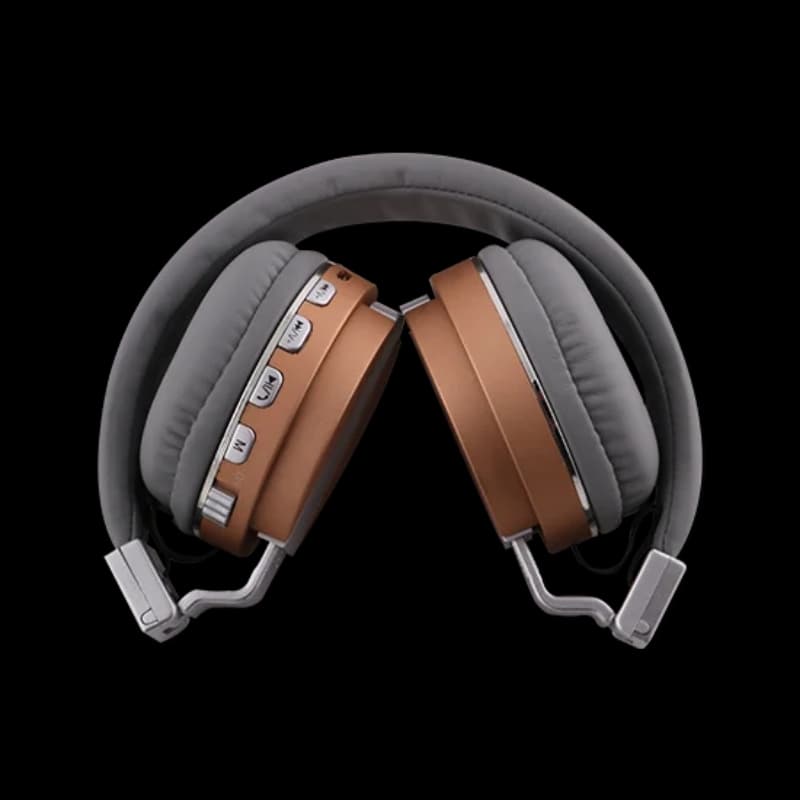 AUDIONIC BLUEBEATS B-888 WIRELESS HEADPHONES BLACK BLUETOOTH COMFORT FIT