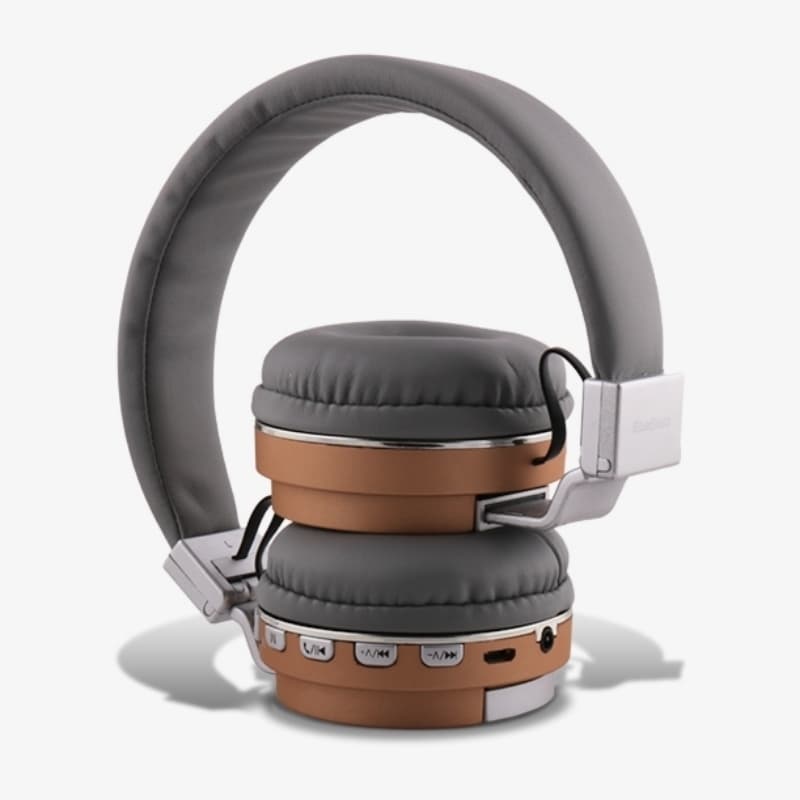 AUDIONIC BLUEBEATS B-888 WIRELESS HEADPHONES BLACK BLUETOOTH COMFORT FIT