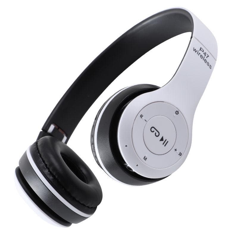 P47 Wireless Bluetooth Earphone With MIC Audio Bluetooth FM Radio TF Card F
