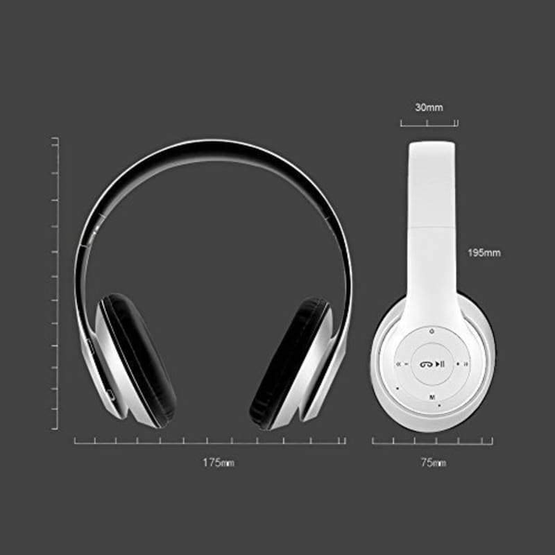 P47 Wireless Bluetooth Earphone With MIC Audio Bluetooth FM Radio TF Card F
