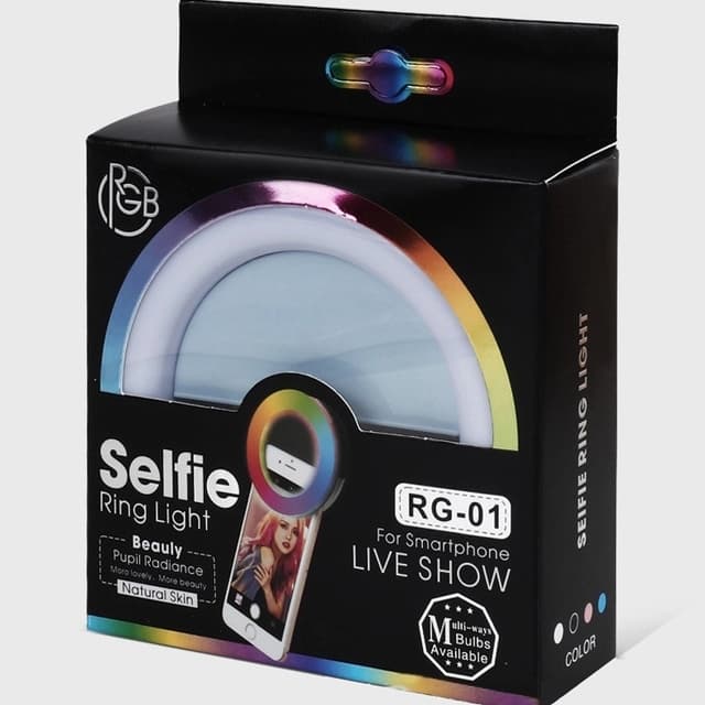 Selfie Ring - Led Light 360- Rechargeable - Tik Tok Light - Musically Light