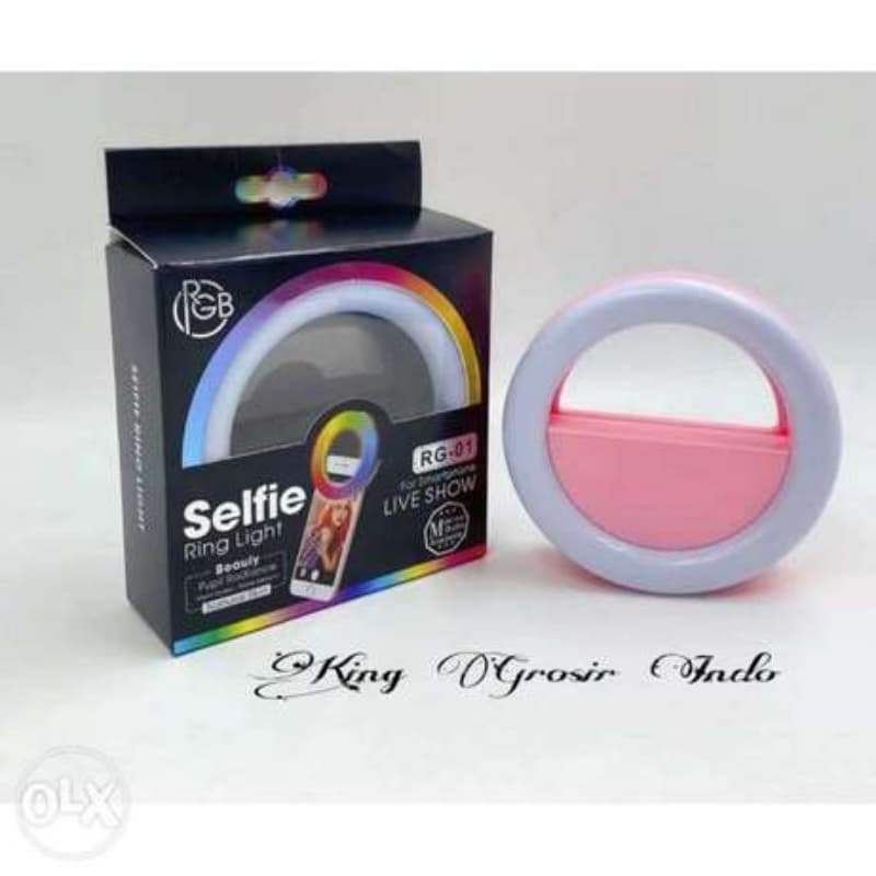 Selfie Ring - Led Light 360- Rechargeable - Tik Tok Light - Musically Light