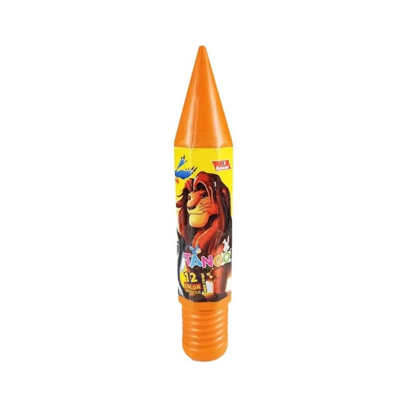 12 Colour Pencils Bottle