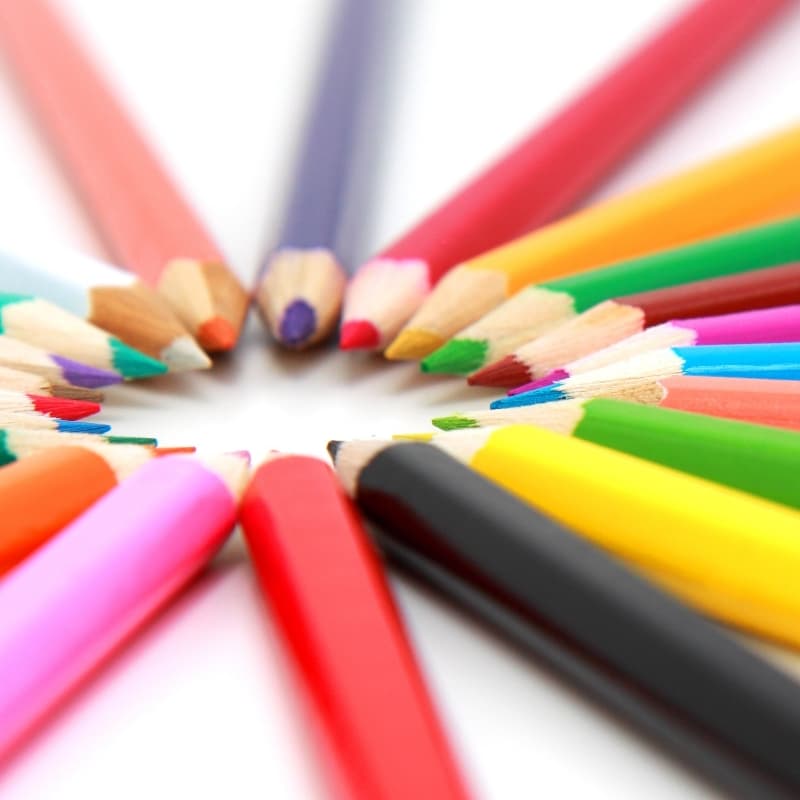 12 Color Pencils = 24 Colors