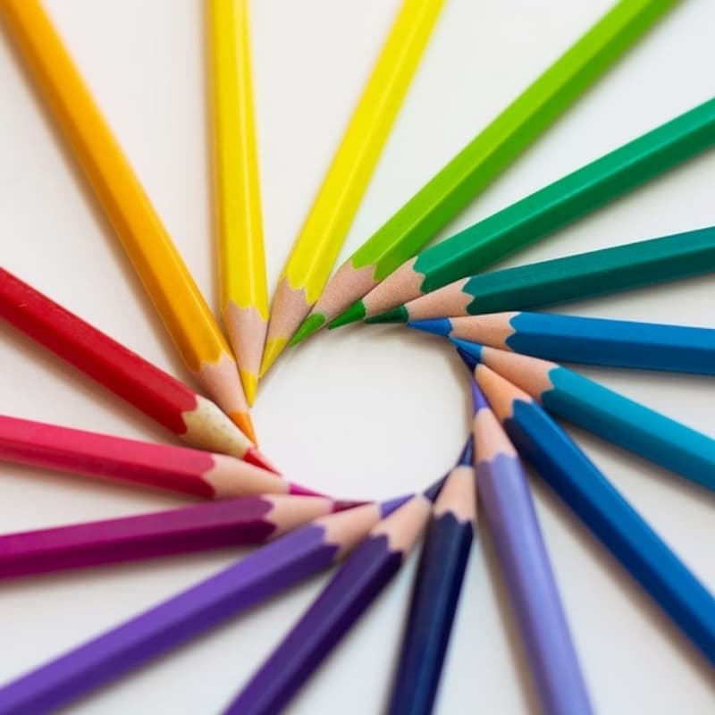 12 Color Pencils = 24 Colors