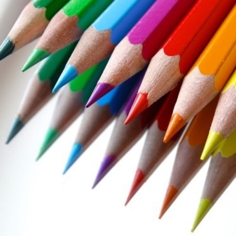 12 Color Pencils = 24 Colors