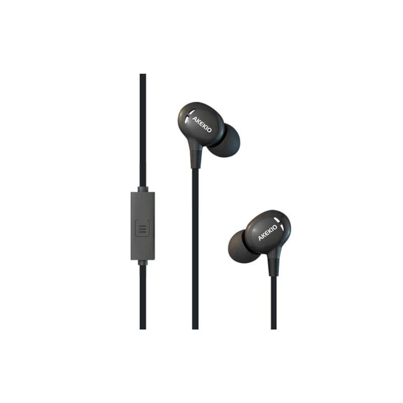 Akekio AE06 In-Ear Stereo Headphones/Handfree for IOS and Android with Nois