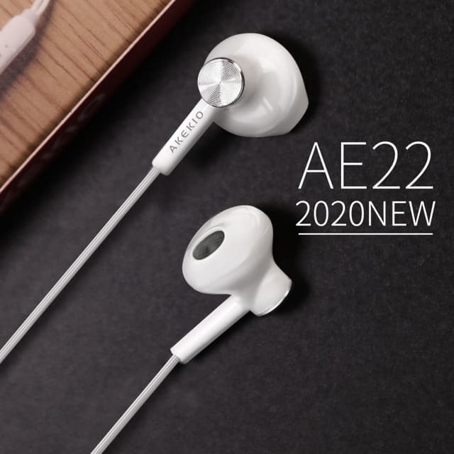 Akekio AE22 Extra Bass Earbuds Earphone in-Ear Headphones Wired Earbuds wit