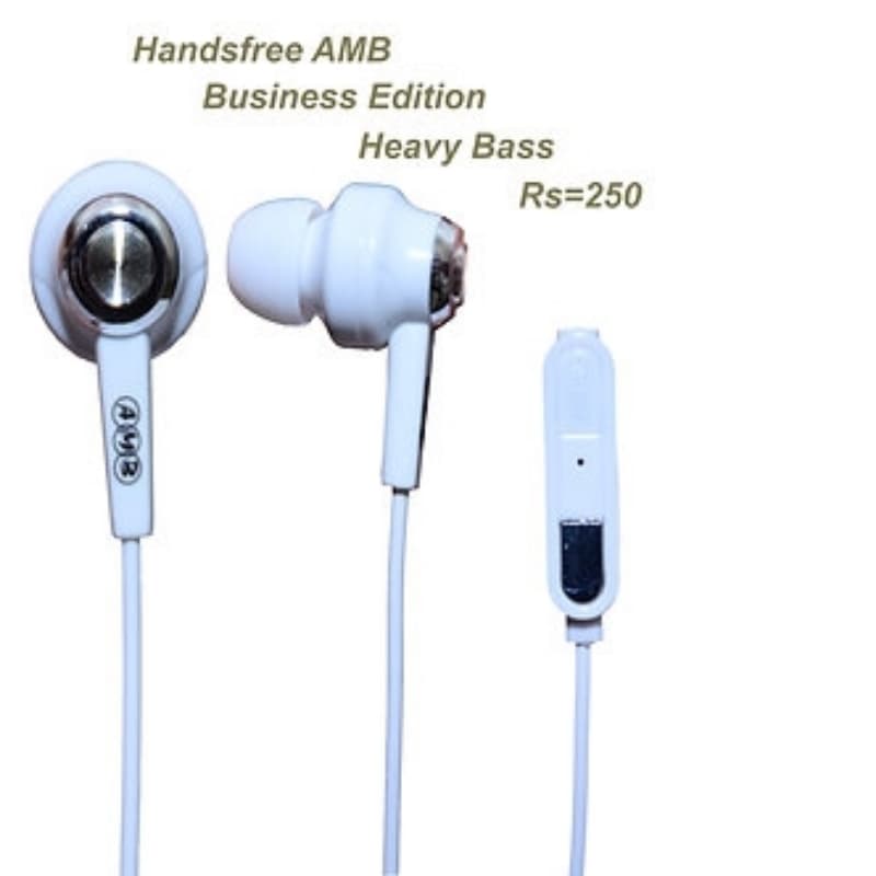 AMB Business Edition HandFree/HandsFree Noise Isolation with Precise Bass