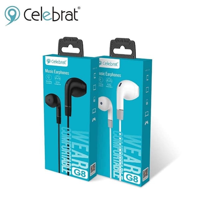 Celebrat G8 Wired Earbuds