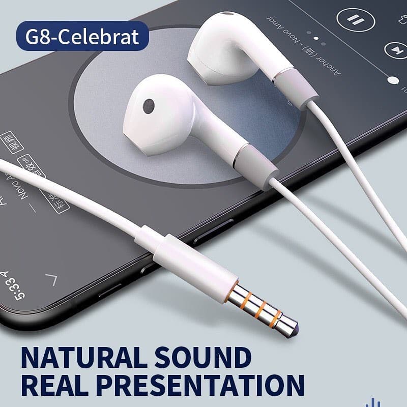 Celebrat G8 Wired Earbuds